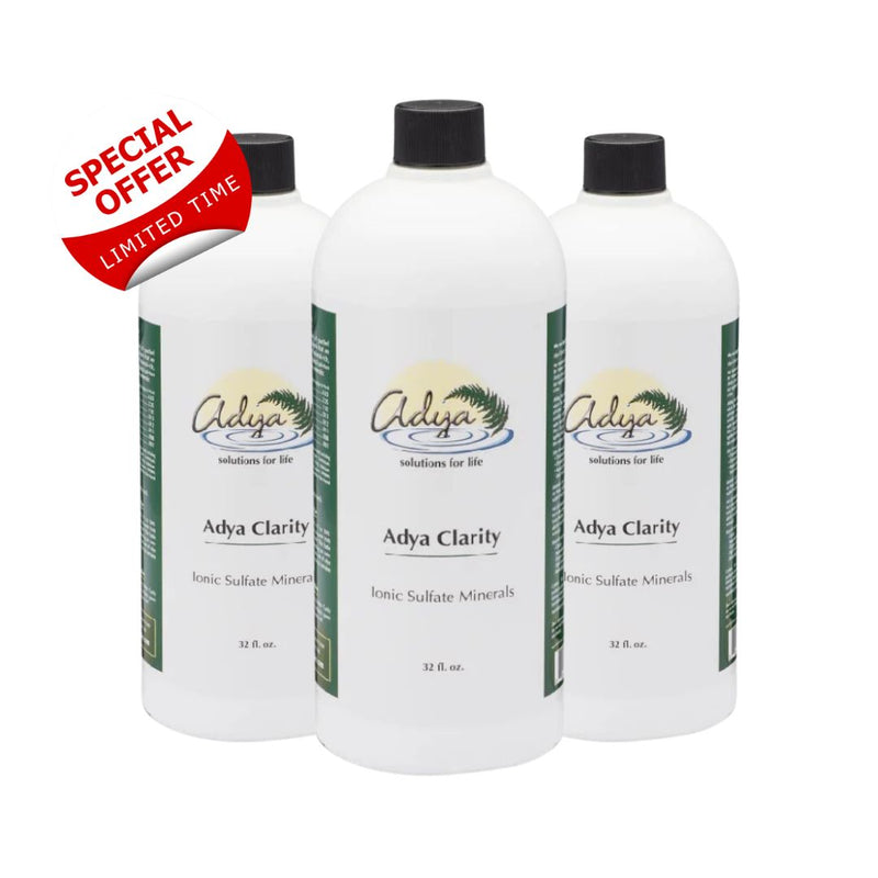 [Gold Package] 3 x Adya Clarity 32 Ounce Bottles (One-Time Offer)