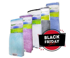 [Black Friday Deal Extended] Rainbow NanoTowels® A Revolutionary Piece Of Fabric That Replaces Expensive Paper Towels And Toxic Chemical Cleaners